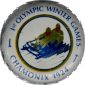 Winter Olympic logo 1988 white